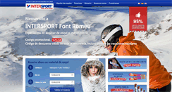 Desktop Screenshot of es.intersport-fontromeu.com
